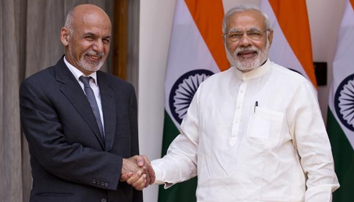 Prime Minister Narendra Modi met Afghan President Ashraf Ghani