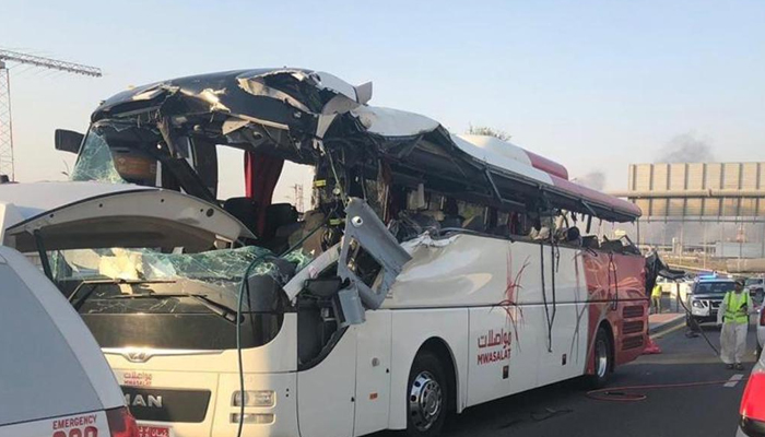 Blood, body parts were scattered all around: Dubai bus accident survivor
