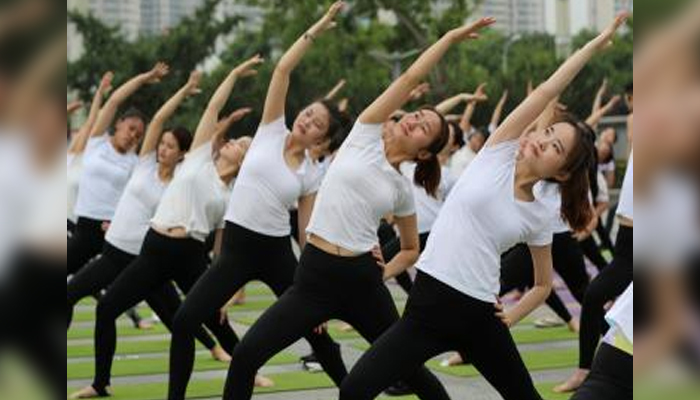 China marks 5th International Yoga Day, says Indian envoy Vikram Misri