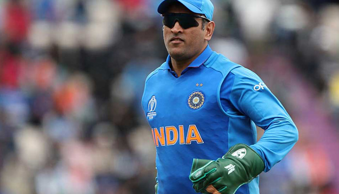 Dhoni starts training but not available for West Indies series