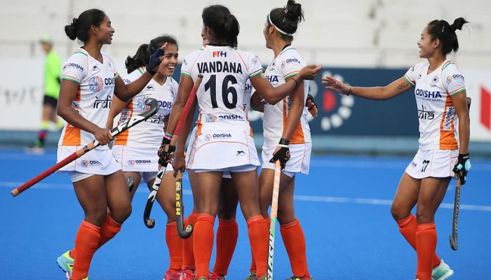 Ind womens hockey team secures place in Olympics qualifiers final round