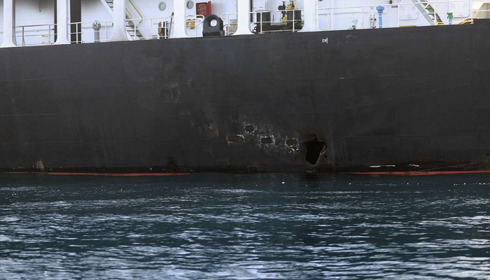 US releases photos to bolster claim Iran attacked tankers