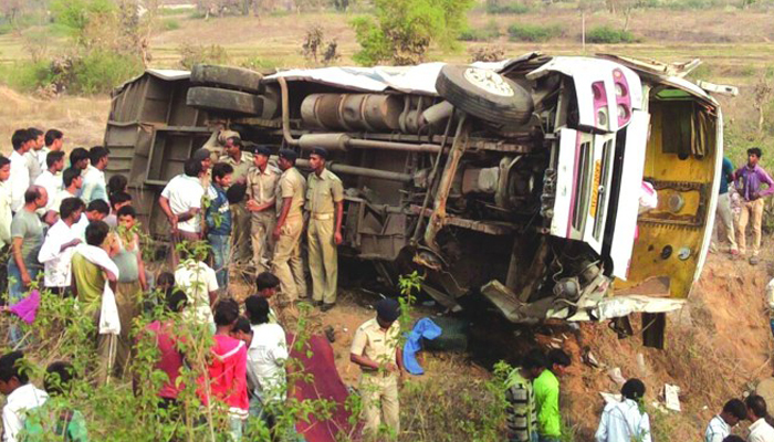 Jharkhand: Six dead, 43 injured as bus falls into a gorge