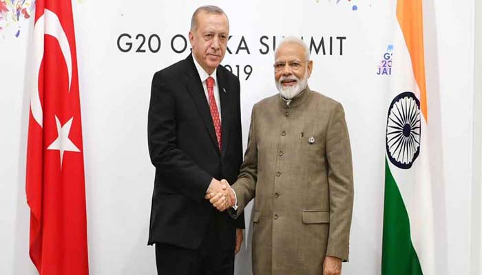 PM Modi meets Turkish Prez in Japan; holds talks on counter-terrorism