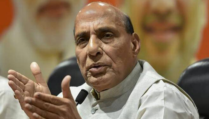 Lucknow: Rajnath pays tributes to former servicemen
