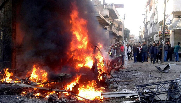 Syria: 10 dead, several others wounded in suicide car bomb attack