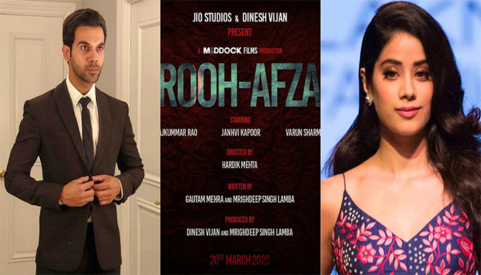 Janhvi Kapoor and Rajkumar Rao has begins the shooting of Rooh Afza film