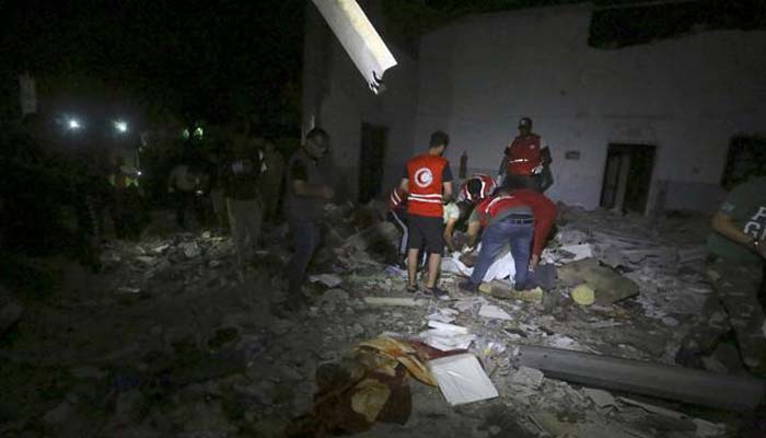 Libyan official says airstrike kills 40 migrants in Tripoli