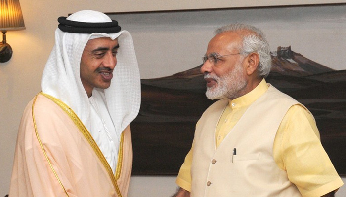 UAE Foreign Minister to start 3-day visit to India on Sunday