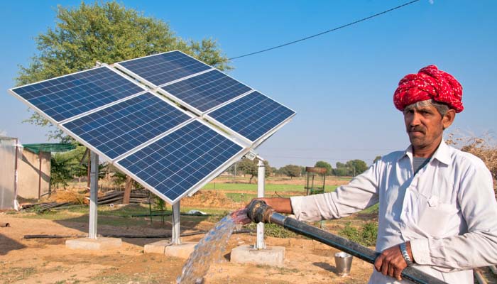 No proposal to give free solar pumps to farmers: Government