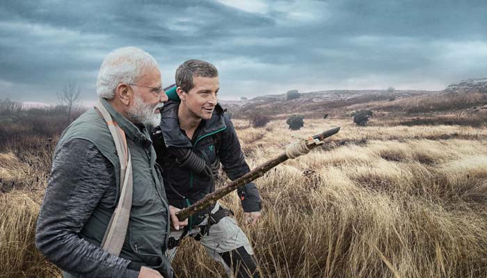 PM Modis new venture, soon to be seen in Discoverys Man Vs Wild