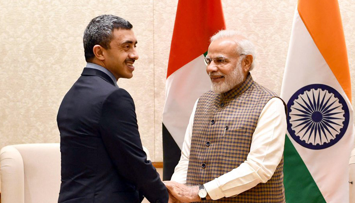 UAE Foreign minister arrives in India; energy, trade high on agenda of visit