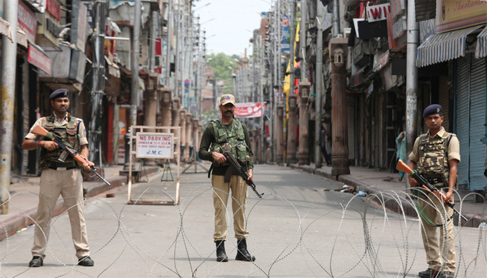 When night falls over the city: jawans on alert to keep Kashmir safe