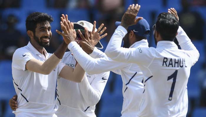 India Win: Bumrah, Ishant blow away Windies after Rahane, Vihari set it up