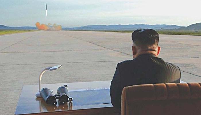 North Korea fires unidentified projectiles into the sea: Reports