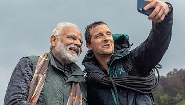 Technology helped Grylls understand Hindi in Man Vs Wild, says PM