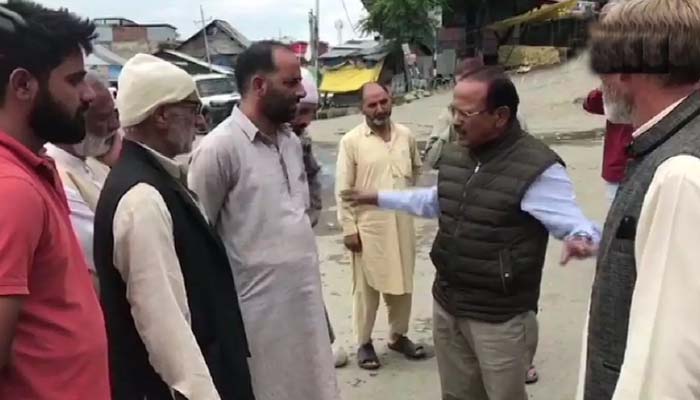 NSA Doval tours sensitive Srinagar, talks to locals, security personnel