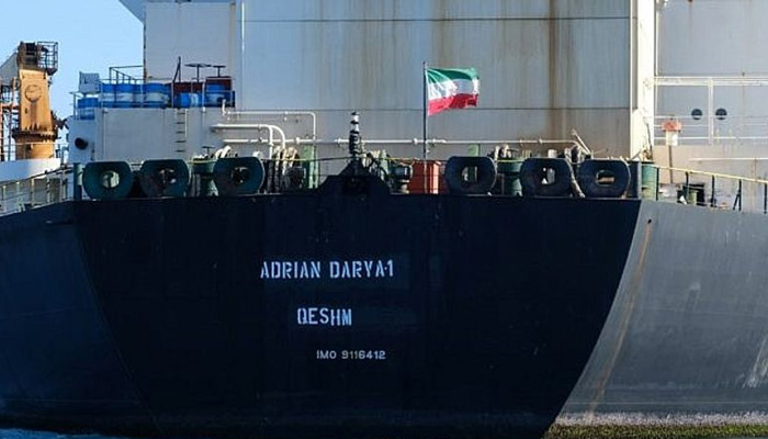 Iranian tanker blacklisted by United States off Lebanon, Syria coasts