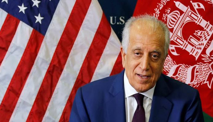 US Afghan envoy praises excellent progress in Taliban talks