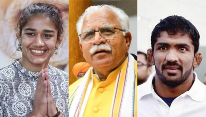 Haryana Polls: Babita Phoghat and Yogeshawr Dutt gets ticket from BJP