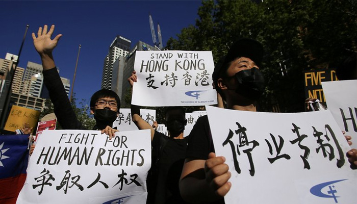 Sydney and Taiwan kick off global protests for Hong Kong