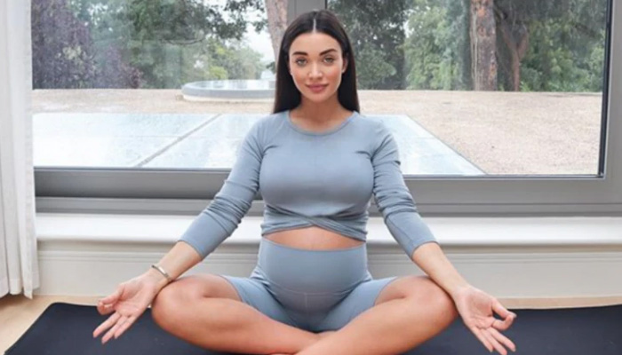Amy Jackson shares pictures of her newborn with her fiance