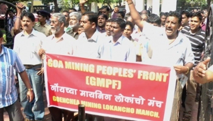 Goa mining dependents demand survival allowance