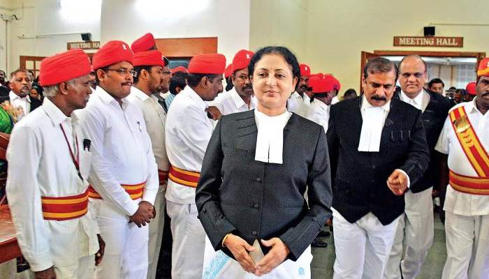 Transferred to Meghalaya, Madras HC Chief Justice Tahilramani resigns