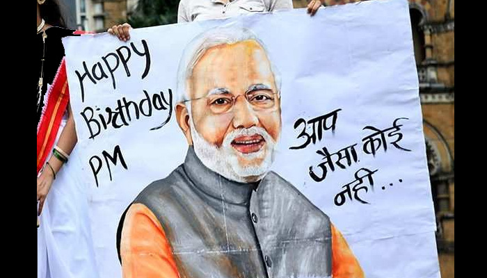 #HappyBdayPMModi: Personalities who wished Modi on twitter