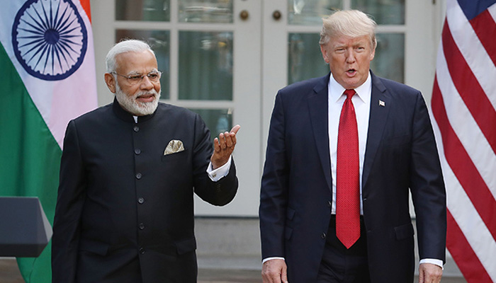 US president Trump presents Legion of Merit to PM Modi
