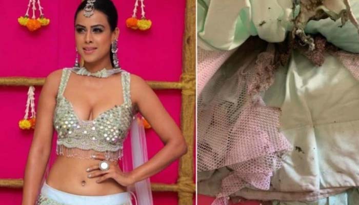 Nia Sharma’s outfit caught fire during Diwali celebrations