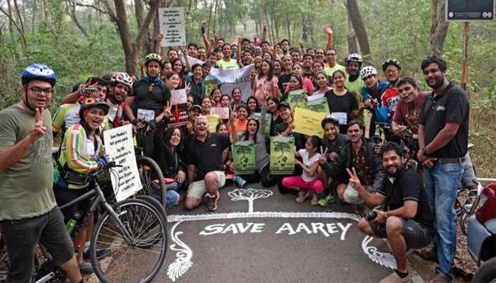 Mumbai: Nirupam, Deora decry felling of trees at Aarey