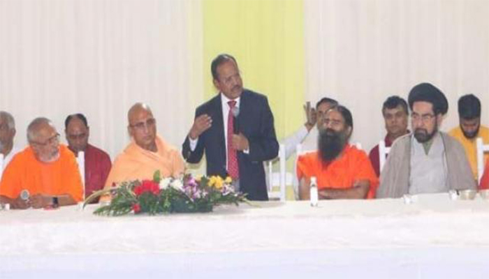 NSA Ajit Doval meets Hindu, Muslim religious leaders post - Ayodhya verdict
