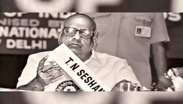Legendary poll reformer T N Seshan dead