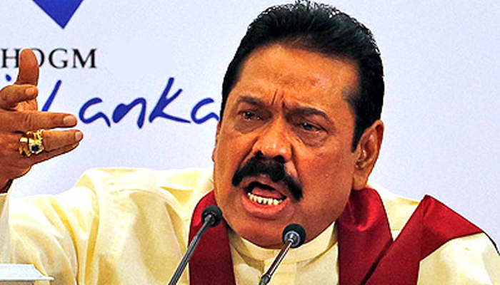 Mahinda Rajapaksa to be sworn in as Lanka Prime Minister