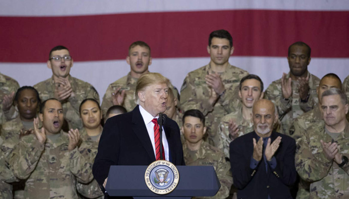 Trump makes surprise trip to Afghanistan on Thanksgiving