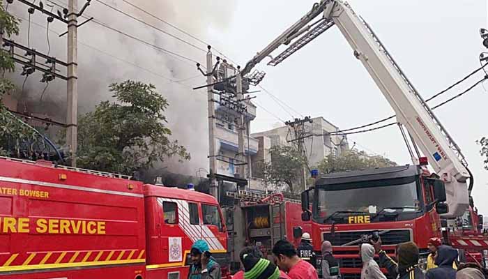 Delhi fire: At least 40 rescued from building where fire broke out