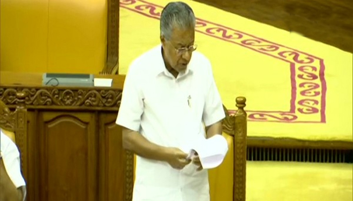 Kerala Chief Minister tables anti-CAA resolution in Assembly
