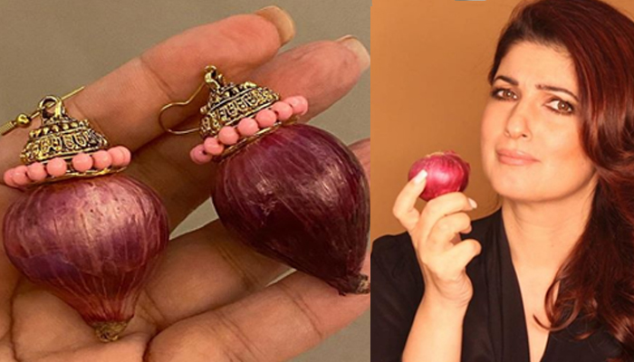 Not diamonds Akshay expresses his love for wife with Onion earrings!
