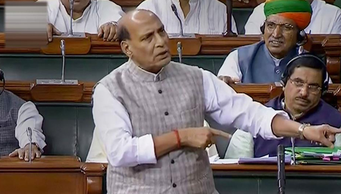 Rajnath speaks of PMs dissatisfaction with absenteeism among BJP MPs