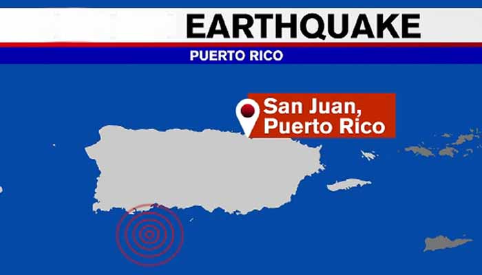 Earthquake of 6.4 magnitude strikes Puerto Rico amid heavy seismic activity