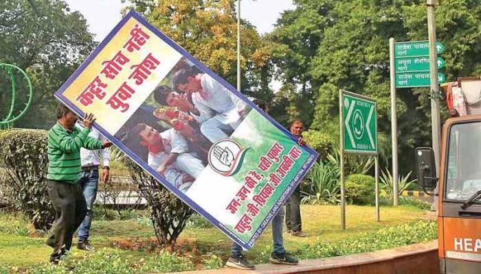 Over 4 lakh posters, hoardings removed in Delhi ahead of elections