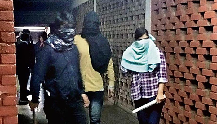 JNU: Delhi Police identifies masked women as Delhi Uni college student