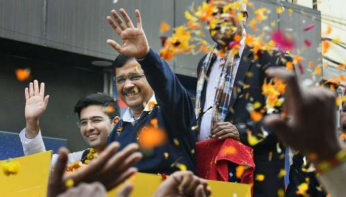 LIVE Delhi Election Result: Grand Victory of Arvind Kejriwal