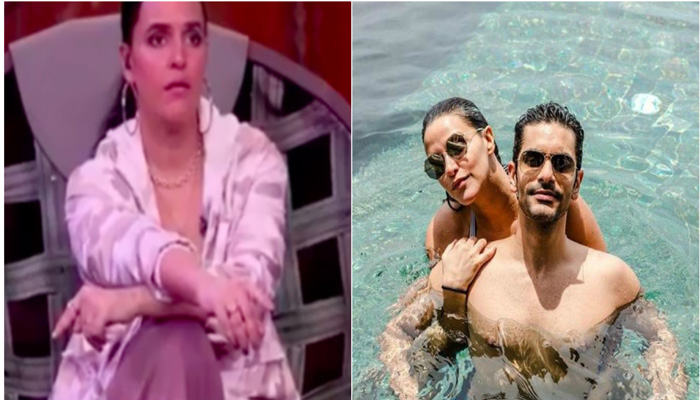 When Angad shared his 5 Gfs pic & targeted netizens for trolling Neha Dhupia!