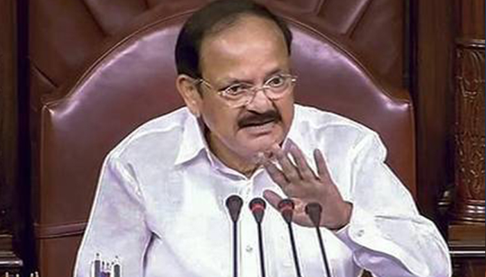 Naidu asks Rajya Sabha members to respect legal provisions