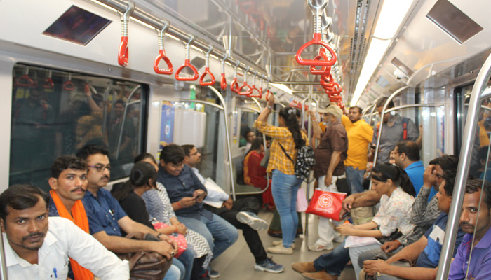 UPMRCs Lucknow Metro project ridership crosses the mark of 2.51 crore