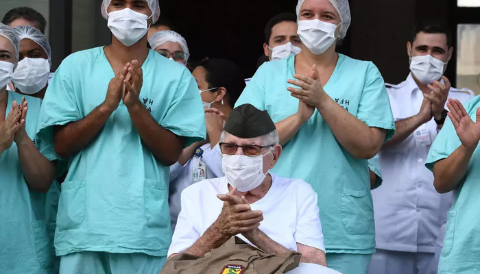 99-year-old WWII veteran beats coronavirus in Brazil