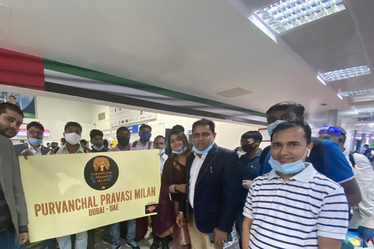 Purvanchal Pravasi Milan helps 350 Indians fly home from UAE