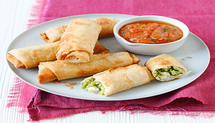 Give a Healthy twist to Classic Spring Rolls